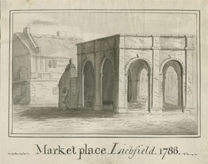 Lichfield - Marktplatz von School English