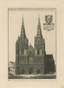 Lichfield Kathedrale - Westfront
