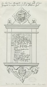 Rugeley Church (Alt) - Denkmal für Rafe Weston