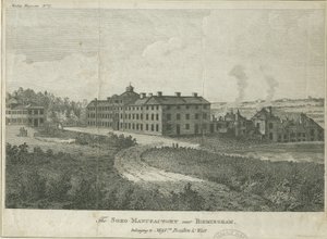 Soho Manufaktur: Stahlstich, nd [spätes 18. Jh.] (Druck) von School English