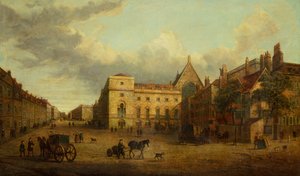 Ansicht von Whitehall mit Old Palace Yard