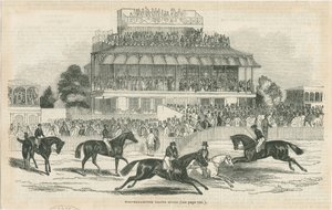 Wolverhampton - Grand Stand: Holzschnittgravur, undatiert [ca. 1844]