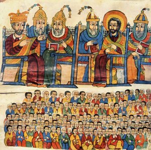 Konzil von Nicäa (Iznik) abgehalten 325 auf Befehl von Kaiser Konstantin I.