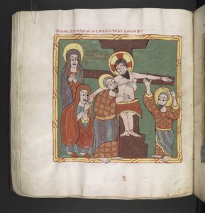 Or. 481, f.106v, Die Kreuzabnahme (Pergament)