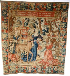 Allegorische Szene von School Flemish
