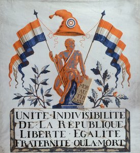 Tod dem Tyrannen - Allegorie der Republik von School French