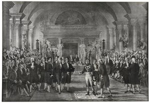 General Bonaparte, gewählt am 25. Dezember 1797 in die Sektion der mechanischen Künste der Sektion der Wissenschaften, um Lazare Carnot an der Akademie der Wissenschaften in Paris zu ersetzen