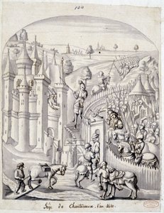 Die Belagerung von Chantoceaux im Jahr 1420