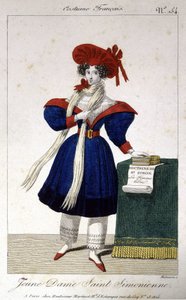 Junge Dame Saint-Simonian