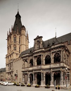 Ansicht des Rathauses von Köln