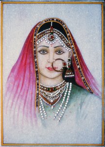 Eine Rajasthani-Dame