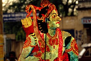 Figur des Gottes Rama von School Indian