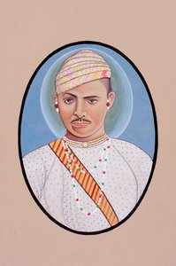 Miniaturmalerei von Maharao Umed Singh