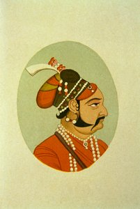 Porträt von Maharaja Jaisalmar Jaswant Singh, Indien von School Indian