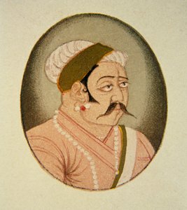 Porträt von Rao Jodhaji, Jodhpur, Rajasthan, Indien von School Indian