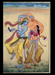 Radha und Krishna