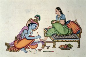 Radha und Krishna von School Indian