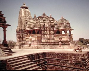 Ansicht des Tempels von Devi Jagadamba von School Indian