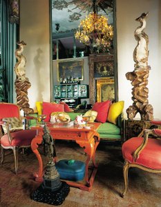 Ein Paar italienische Barock-Delfine
