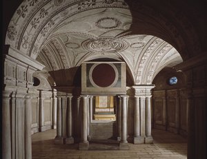 Krypta der Kirche von St. Martino ai Monti, 4.-5. Jahrhundert