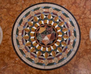 Markusdom, Kirche, Pflaster (Mosaik)