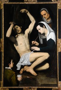 Der heilige Sebastian, gepflegt von den heiligen Frauen, ca. 1590-1650