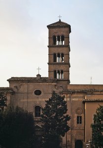 Ansicht der Kirche von St. Sisto Vecchio, 5.-12. Jahrhundert