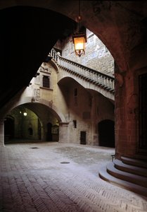 Blick auf den Innenhof