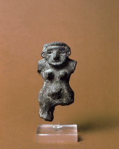 Terrakotta-Frau aus Chiba, Jomon-Periode 13.-10. Jahrhundert v. Chr. von Japanese School