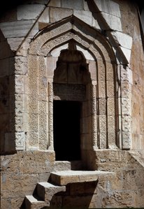 Ansicht des Grabes von Melik Gazi