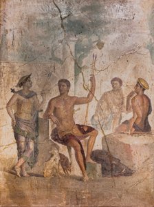 Meleager und Atalanta, Pompeji