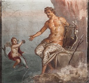 Polyphem und Galatea, Herculaneum
