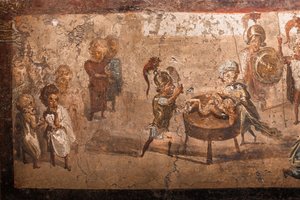 Das Urteil des Salomo, Pompeji