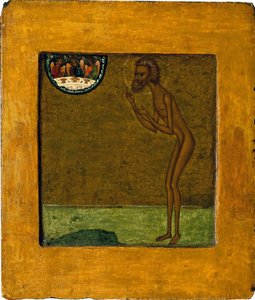Der heilige Basilius (1469-1551 oder 1557) von School Russian