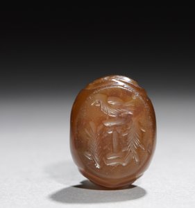 Feueraltar-Intaglio, ca. 400 von School Sasanian