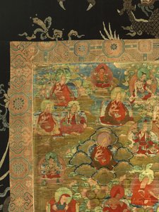 (Detail) des dritten Panchen Lama Losan Penden Yeshe