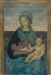 Jungfrau und Kind von School of Perugino