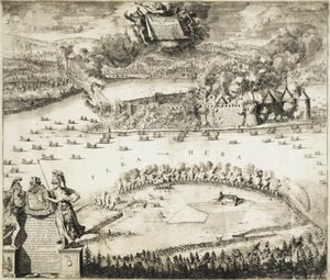 Einnahme der schwedischen Nöteburg-Festung durch russische Truppen am 11. Oktober 1702, 1703