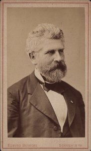 Porträt des Cellisten und Komponisten Georg Goltermann, 1824-1898, ca. 1880