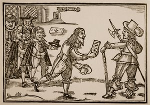 Die demütige Petition von Jock of Braid Scotland, 1648 von Scottish School
