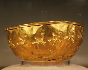 Goldbecher, skythisch (7. Jahrhundert v. Chr.)
