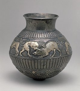 Gefäß, Kul-Oba Kurgan (Silber)
