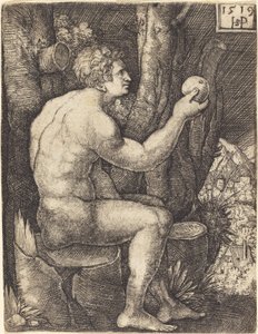 Adam sitzend
