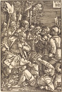 Christus gefangen genommen von Sebald Beham