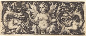 Ornament mit weiblichem Dämon