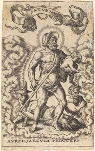 Saturn von Sebald Beham