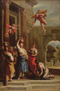Merkur, Herse und Aglauros