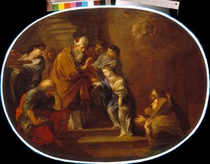 Die Darstellung der seligen Jungfrau Maria von Sebastiano Conca