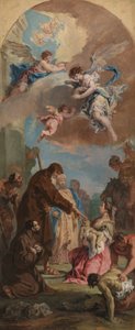Ein Wunder des heiligen Franziskus von Paola von Sebastiano Ricci