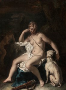 Diana und ihr Hund, ca. 1717-20